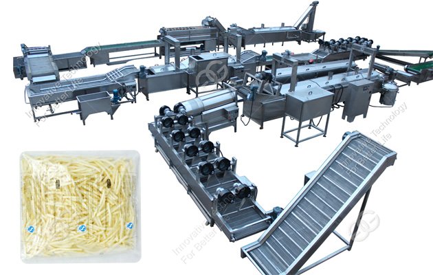 Automatic French Fries Processing Line