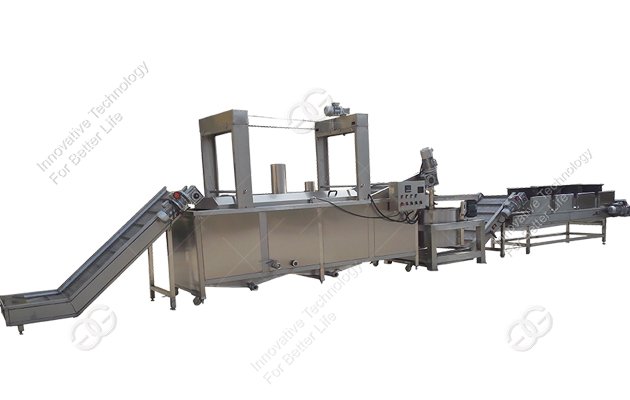 Continuous Peanut Fryer Machine