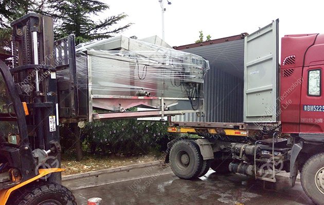 Peanut Frying Machine Shipped to Nigeria