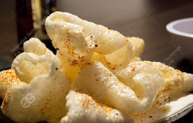 Fried Pork Skin Crackling