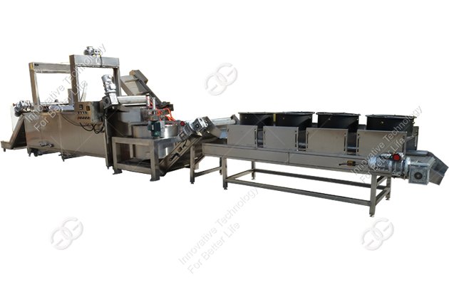 Broad Bean Frying Line