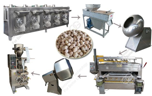 Coated Peanut Processing Line