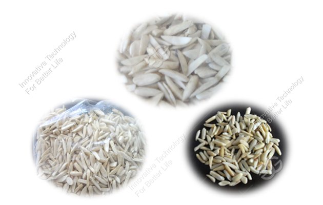 nut strip cutter machine